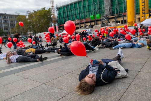 World Restart a Heart Day in Köln 2019, Copyright "MedizinFotoKöln"