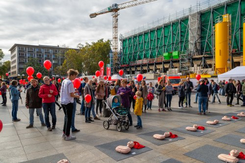 World Restart a Heart Day in Köln 2019, Copyright "MedizinFotoKöln"