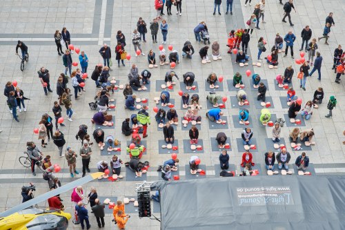 World Restart a Heart Day in Köln 2019, Copyright "MedizinFotoKöln"