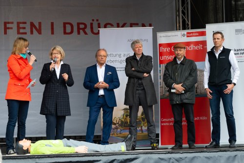 World Restart a Heart Day in Köln 2019, Copyright "MedizinFotoKöln"