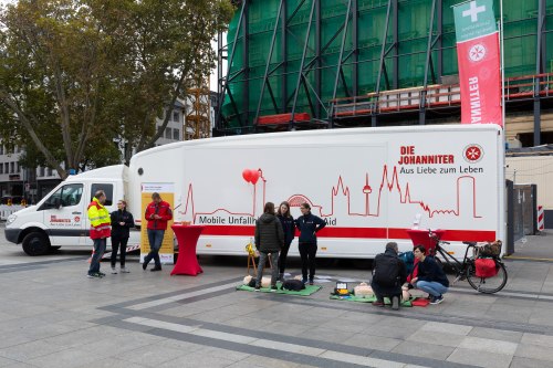 World Restart a Heart Day in Köln 2019, Copyright "MedizinFotoKöln"