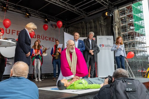 World Restart a Heart Day in Köln 2019, Copyright "MedizinFotoKöln"