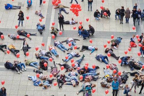 World Restart a Heart Day in Köln 2019, Copyright "MedizinFotoKöln"