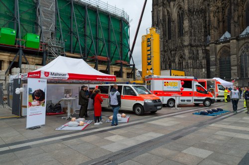 World Restart a Heart Day in Köln 2019, Copyright "MedizinFotoKöln"