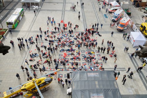 World Restart a Heart Day in Köln 2019, Copyright "MedizinFotoKöln"